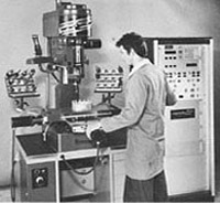 1975 - Presentation of the first FEHLMANN NC machine PICOMAX 50 NC