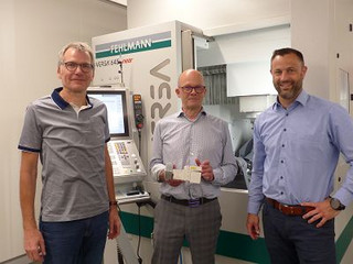Anwendung Fehlmann Maschine bei Mirad