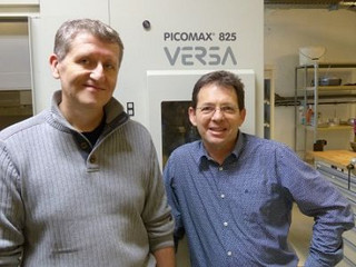 Anwendung Fehlmann Maschine bei Microtec