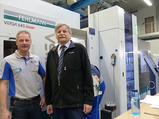 Anwendung Fehlmann Maschine bei Wesko